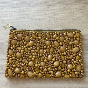 Embellished Beaded Clutch